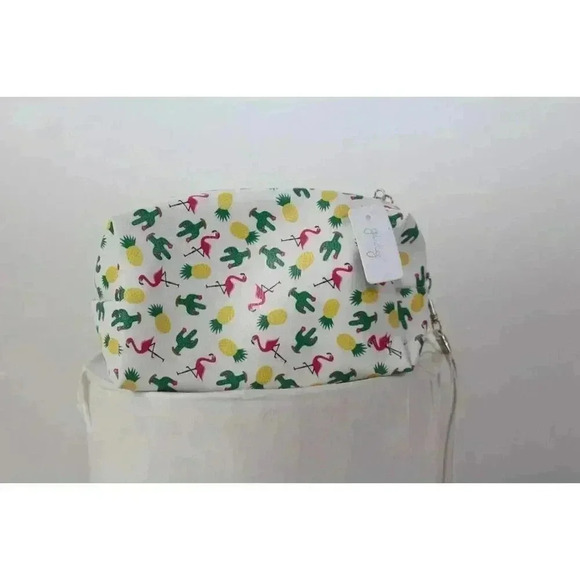 ladies girly make up bag with handle - Picture 1 of 5